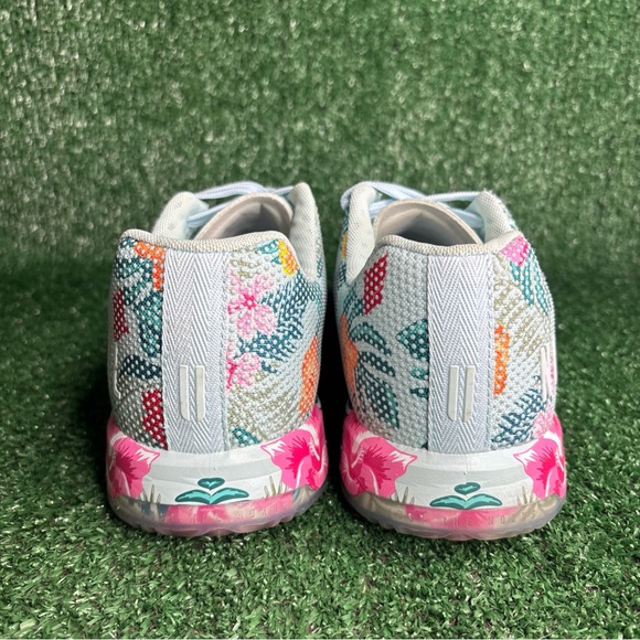 NEW Nobull Super Fabric Trainer Tropical Floral CrossFit Shoes Women 10.5 - Picture 4 of 10